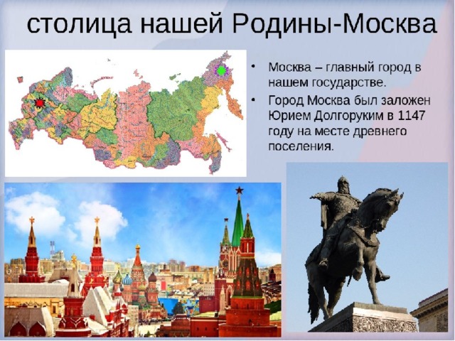 Проект путешествие по москве 4 класс окружающий мир