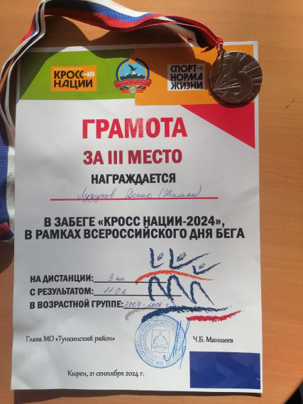 Всероссийский "Кросс нации-2024".